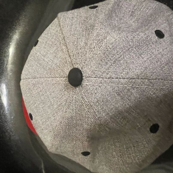 Neff Company Black/Gray Snapback Hat/Cap - Picture 8 of 10